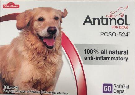 Antinol for Dogs 60 Soft Gelcaps