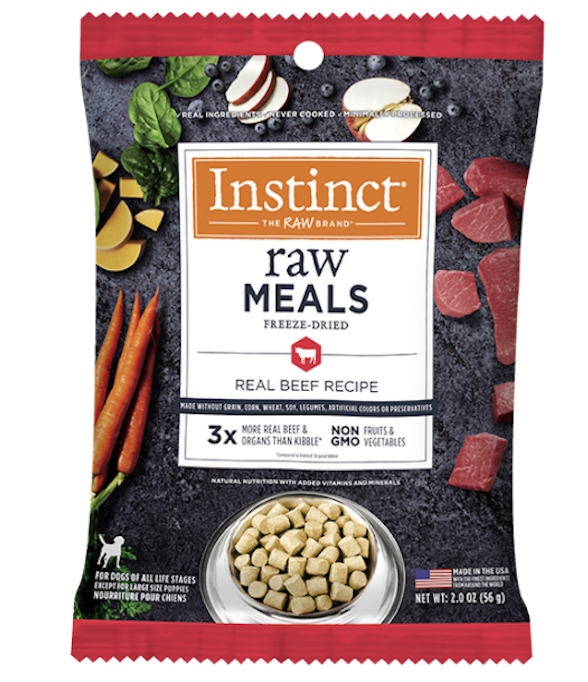 Freeze-Dried Raw Meal Grain-Free Beef Recipe for Dogs