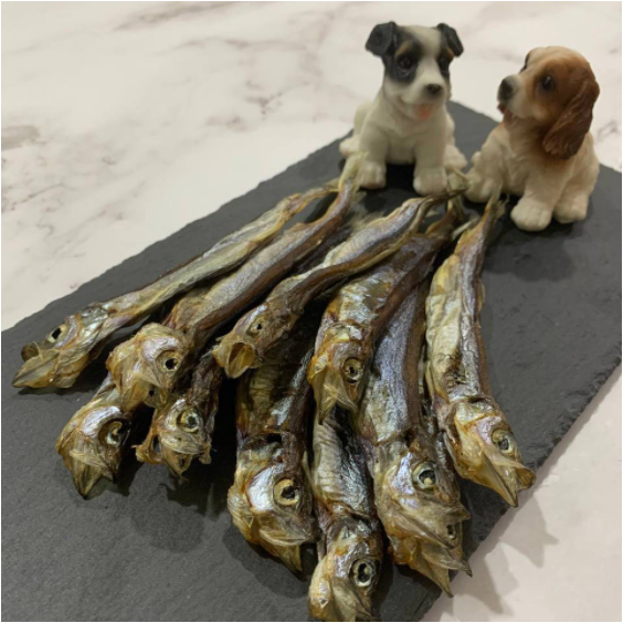 Dehydrated Shisamo Pets Treats (8pcs)
