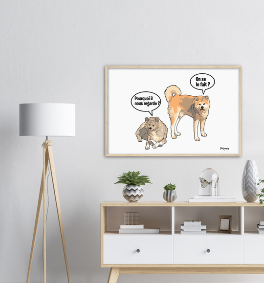Paper Framed Poster
